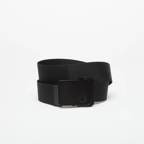 FRED PERRY Pas FRED PERRY Plain Webbing Belt Black L