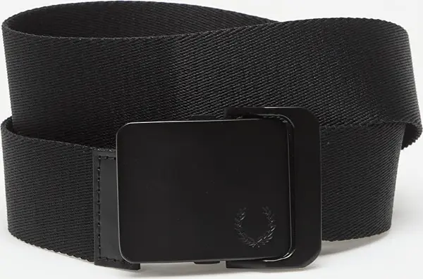 FRED PERRY Pas FRED PERRY Plain Webbing Belt Black M