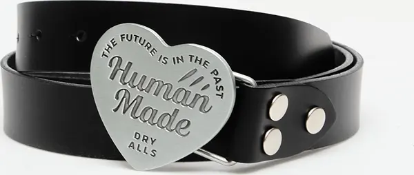 HUMAN MADE Pas HUMAN MADE Leather Buckle Belt Silver L