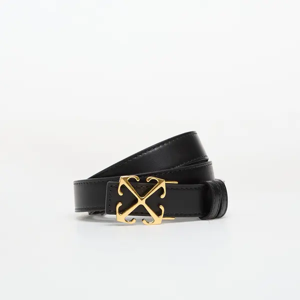Off-White Pas Off-White Arrow Belt 25Mm Quote Black/ White 85