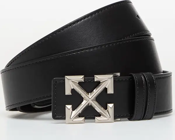 Off-White Pas Off-White Arrow Belt Rv 35Mm Quote Black/ White 110