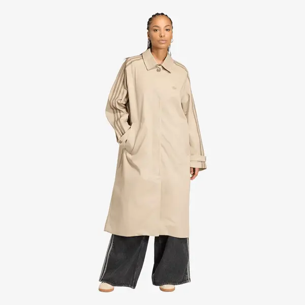 adidas Originals Plašč adidas Mac Coat Khaki Three/ Khaki Six M