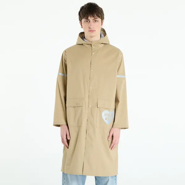 HUMAN MADE Plašč HUMAN MADE Packable Rain Coat UNISEX Beige M