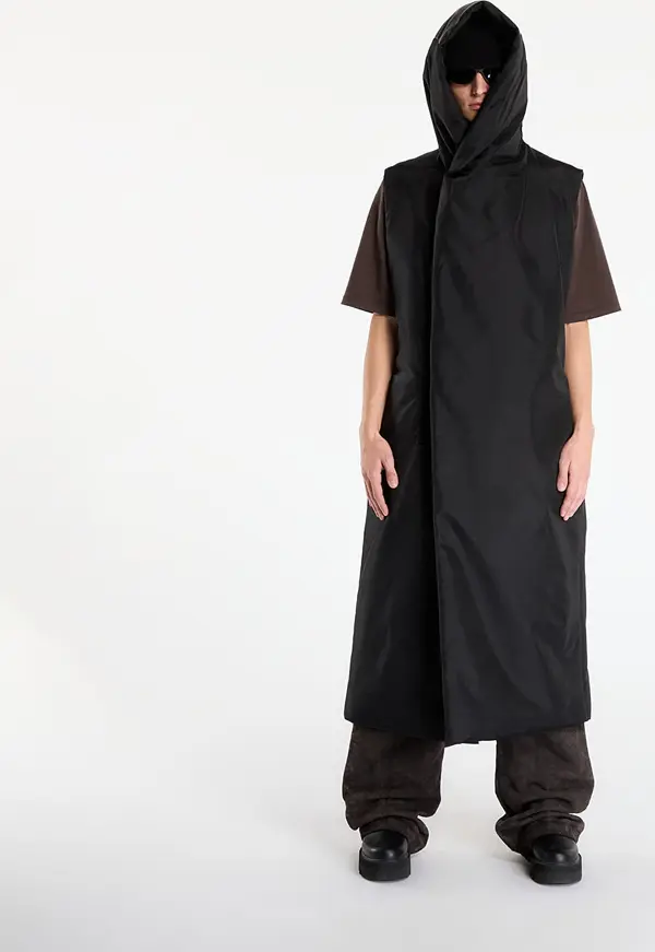 Rick Owens DRKSHDW Plašč Rick Owens DRKSHDW Hooded Liner Black S