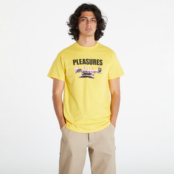 PLEASURES PLEASURES Bed T-Shirt Yellow