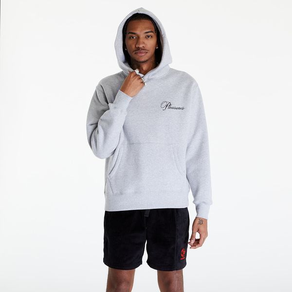 PLEASURES PLEASURES Cafe Hoodie Heather Grey