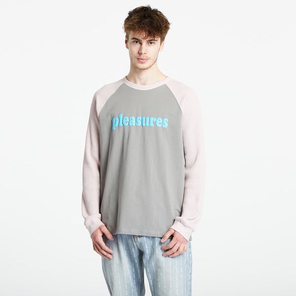 PLEASURES PLEASURES Intercourse Raglan Long Sleeve Grey