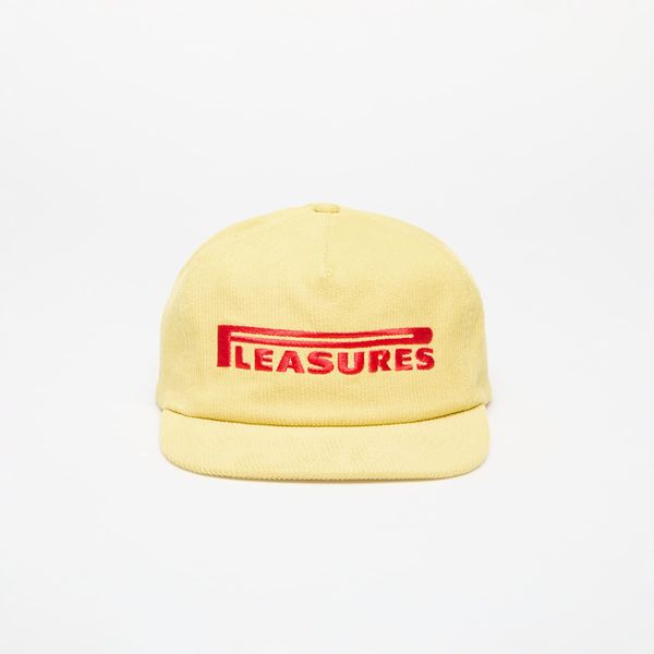 PLEASURES PLEASURES Pit Stop Corduroy Hat Yellow Universal