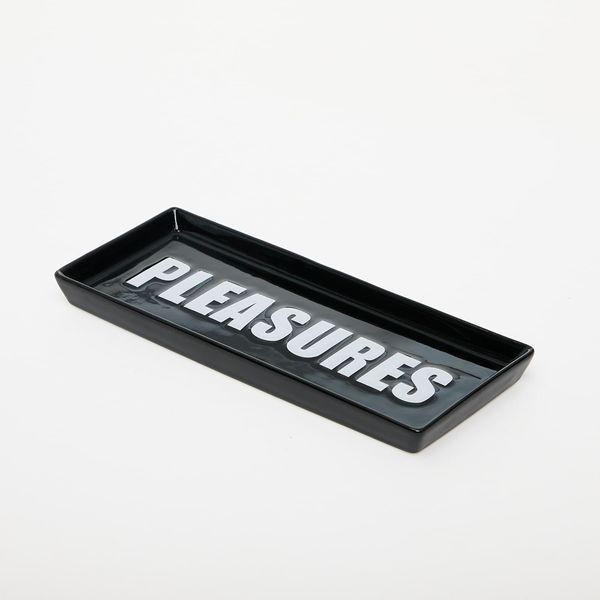 PLEASURES PLEASURES Pleasures Ceramic Tray Black