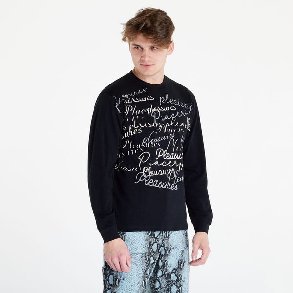 PLEASURES PLEASURES Shatter Long Sleeve Shirt Black