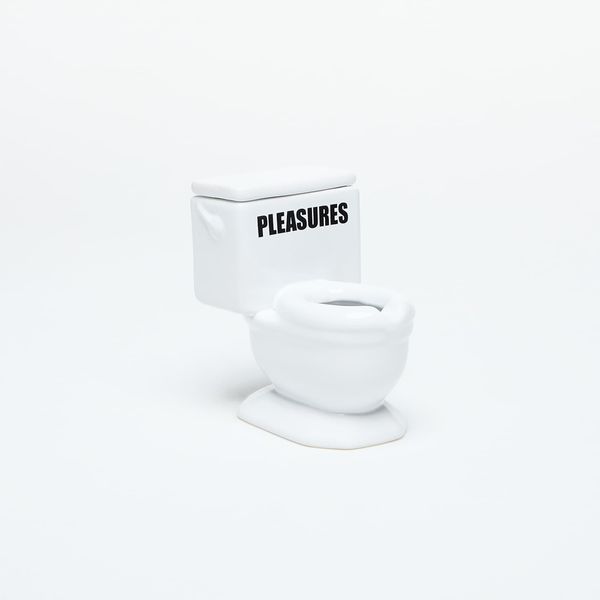 PLEASURES PLEASURES Toilet Ashtray White Universal