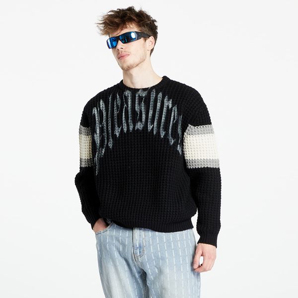 PLEASURES PLEASURES Twitch Chunky Knit Sweater Black