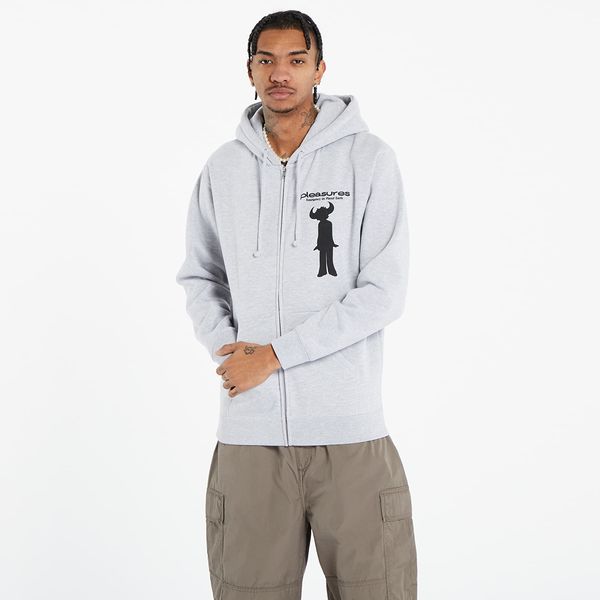 PLEASURES PLEASURES x Jamiroquai High Times Zip Hooded Sweatshirt Heather Grey