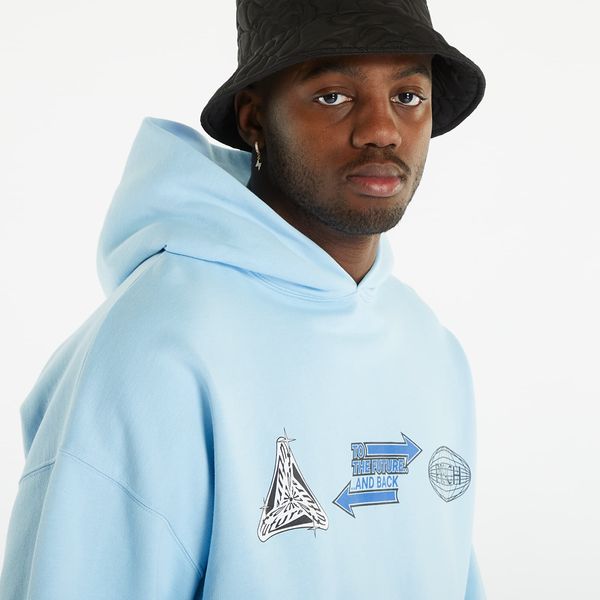 PREACH PREACH Oversized Multi Logo H GOTS Sky Blue