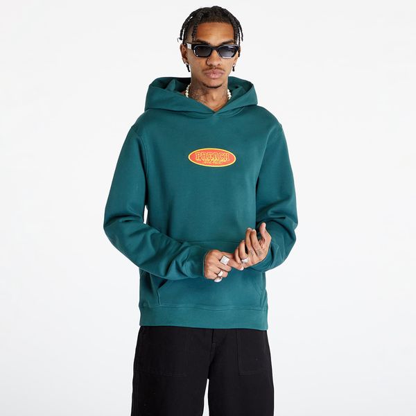 PREACH PREACH Relaxed Oval Logo Hoody University Green