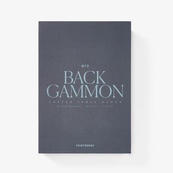 Printworks Printworks Classic - Backgammon Grey Universal