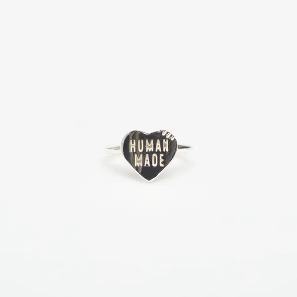 HUMAN MADE Prstan HUMAN MADE Heart Silver Ring Silver 13