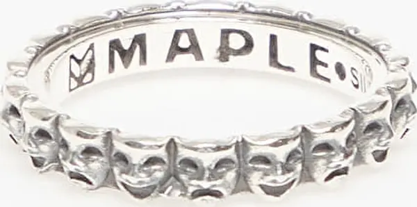 MAPLE Prstan MAPLE Laugh Now Cry Later Ring Silver 925 8