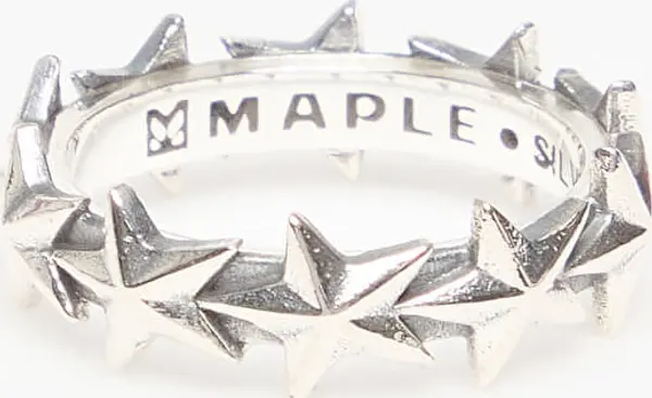 MAPLE Prstan MAPLE Star Ring Medium Silver 925 10