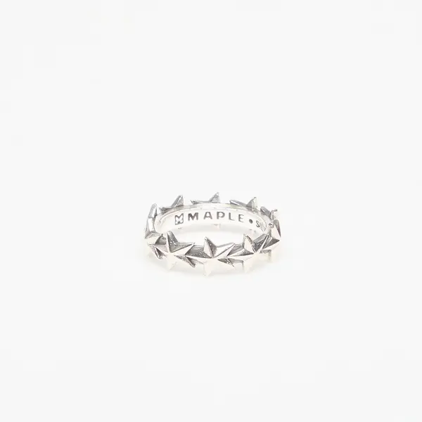 MAPLE Prstan MAPLE Star Ring Medium Silver 925 9