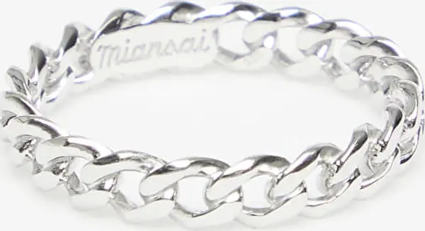 Miansai Prstan Miansai Cuban Link Ring Sterling Silver 9