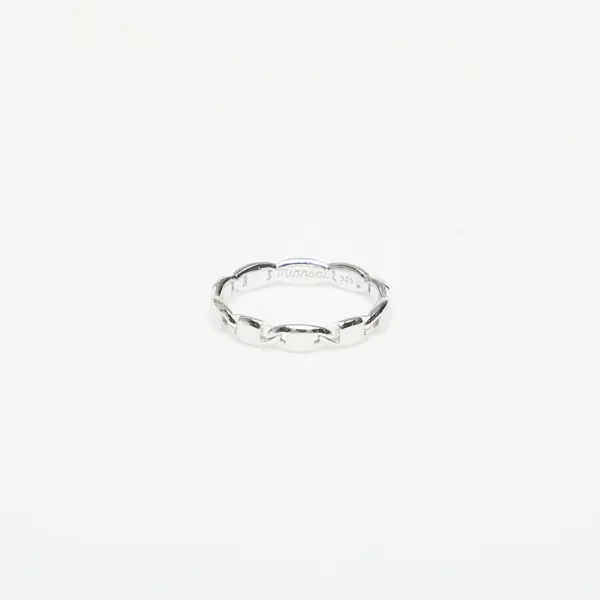 Miansai Prstan Miansai Ova Ring Sterling Silver 8