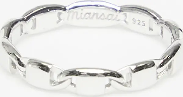 Miansai Prstan Miansai Ova Ring Sterling Silver 8