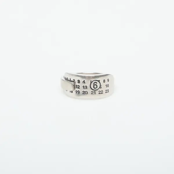 MM6 Maison Margiela Prstan MM6 Ring Brushed Palladio M