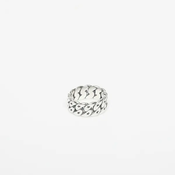 TwoJeys Prstan TwoJeys Cuban Monogram Ring Silver 60 mm