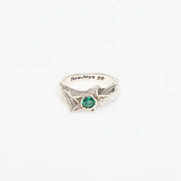 TwoJeys Prstan TwoJeys Green Calda Ring Green 52 mm
