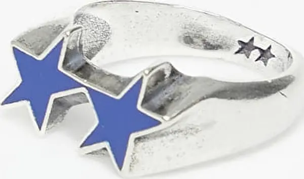 TwoJeys Prstan TwoJeys Icon Blue Enameled Single Ring Silver 56 mm