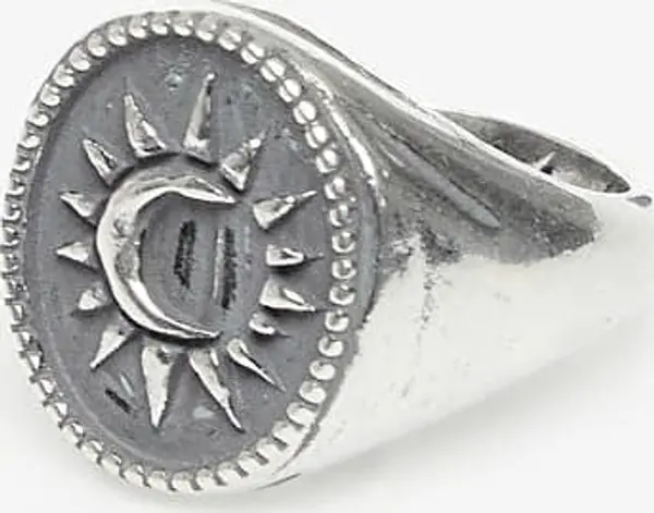 TwoJeys Prstan TwoJeys Midnight Ring Silver 56 mm