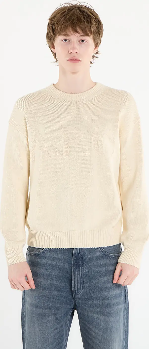 A.P.C. Pulover A.P.C. Sweater Beige M