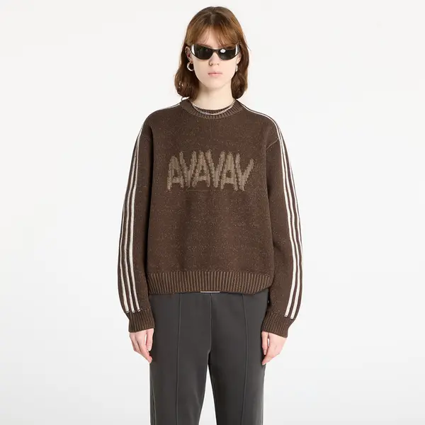 adidas Originals Pulover adidas By Avavav Knit Sweater Umber/ Blanch Brown S