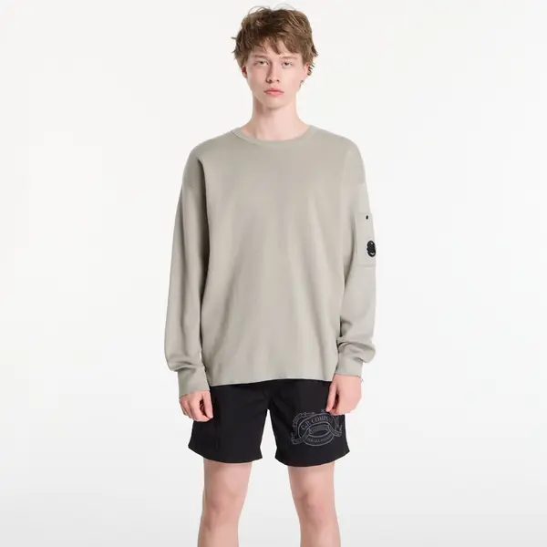 C.P. Company Pulover C.P. Company Cotton Sea Island Lens Sweater Dove XXL