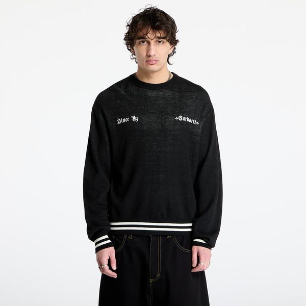 Carhartt WIP Pulover Carhartt WIP Greatest Hits Sweater UNISEX Black/ Wax M