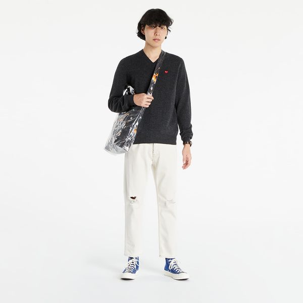 Comme des Garçons PLAY Pulover Comme des Garçons PLAY Pullover Knit Charcoal XL