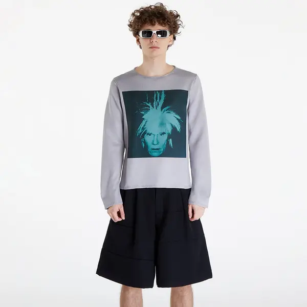 Comme des Garçons SHIRT Pulover Comme des Garçons SHIRT Sweater Grey/ Green M