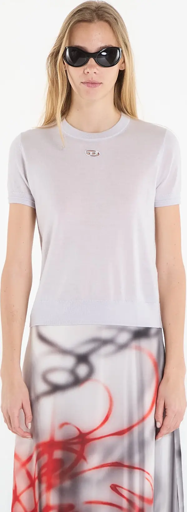 Diesel Pulover Diesel M-Aline Knitwear Mirage Gray S