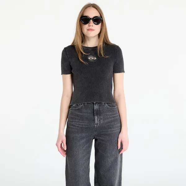DIESEL Pulover DIESEL M-Anchor-A-Ss Knitwear Black S