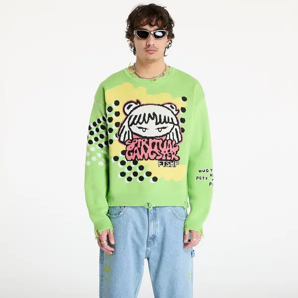 FTSHP Pulover FTSHP x Spiritual Gangster Sweater UNISEX Green XS