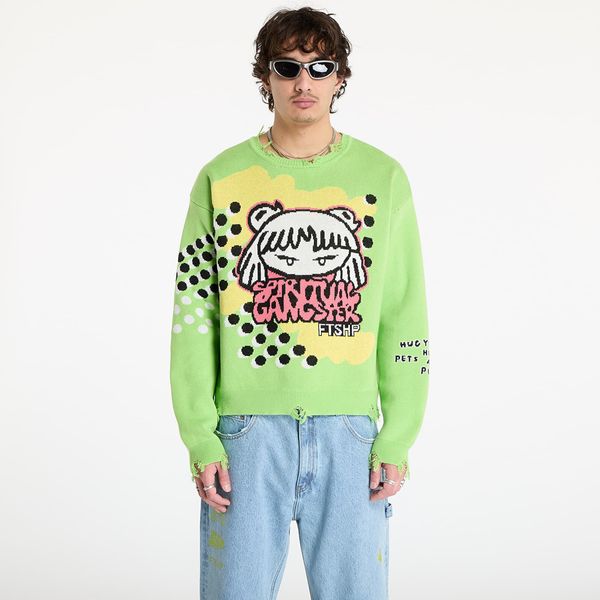 FTSHP Pulover FTSHP x Spiritual Gangster Sweater UNISEX Green XS