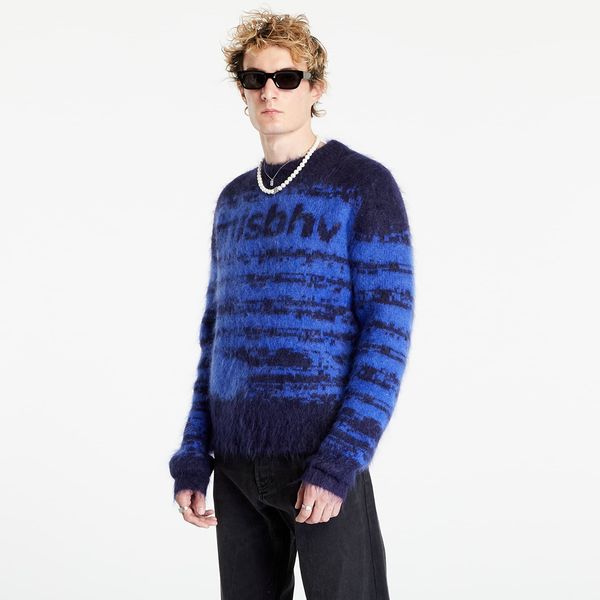 MISBHV Pulover MISBHV Brushed Mohair Knit Sweater UNISEX Electric Blue S