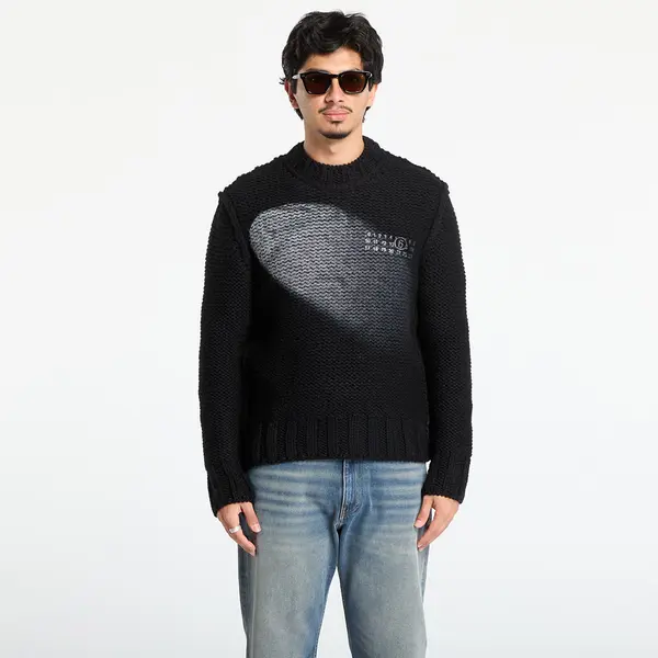 MM6 Maison Margiela Pulover MM6 Maison Margiela Crewneck Black S