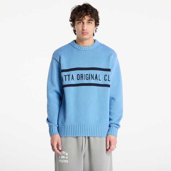 Patta Pulover Patta Original Clothing Knitted Jumper UNISEX Dusty Blue XL