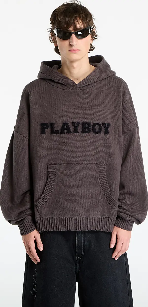 FTSHP Pulover Playboy x FTSHP Sweater Hoodie UNISEX Grey XL