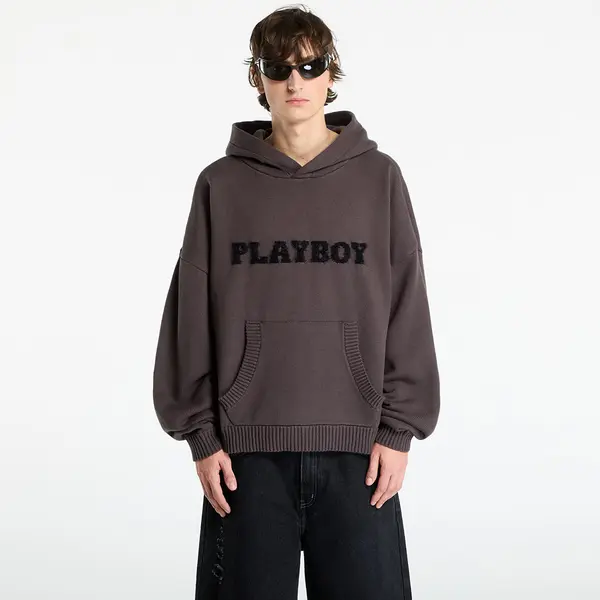 FTSHP Pulover Playboy x FTSHP Sweater Hoodie UNISEX Grey XXL