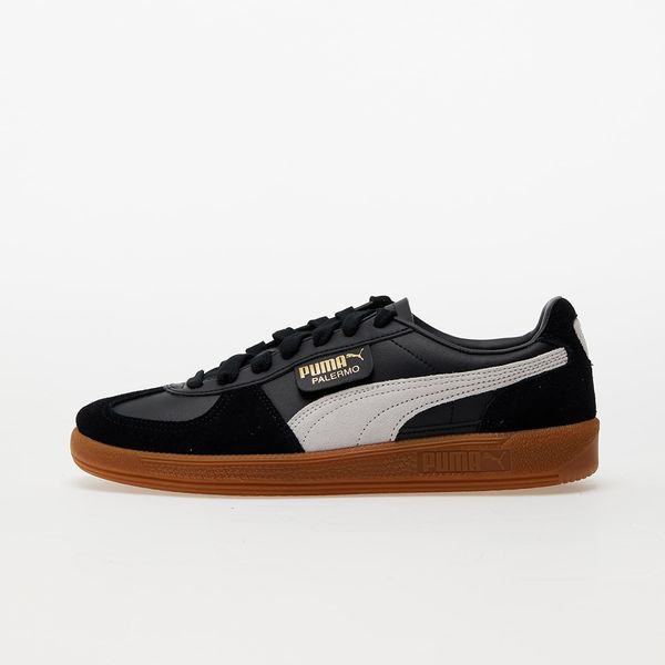 Puma Puma Palermo Leather Puma Black-Feather Gray-Gum