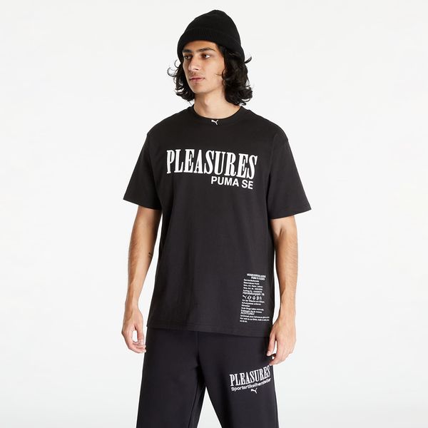 Puma Puma x PLEASURES Typo Short Sleeve Tee Black