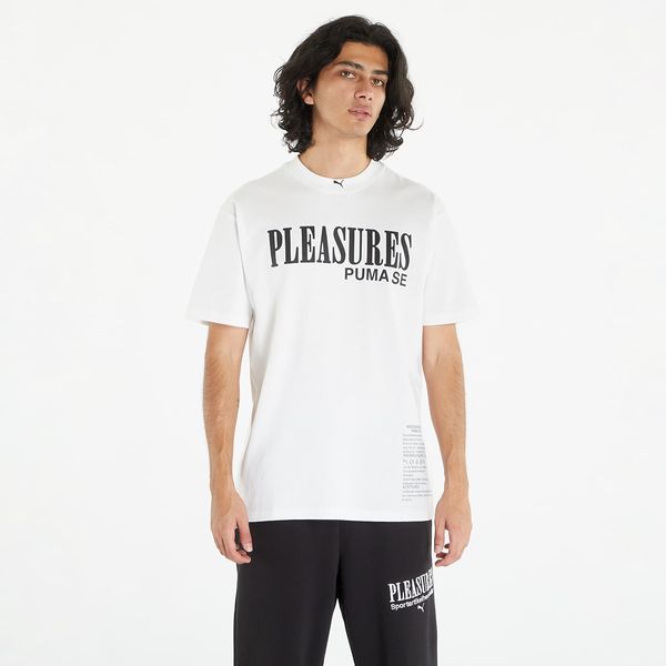 Puma Puma x PLEASURES Typo Short Sleeve Tee White